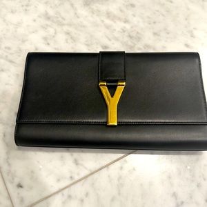 YSL Y clutch
